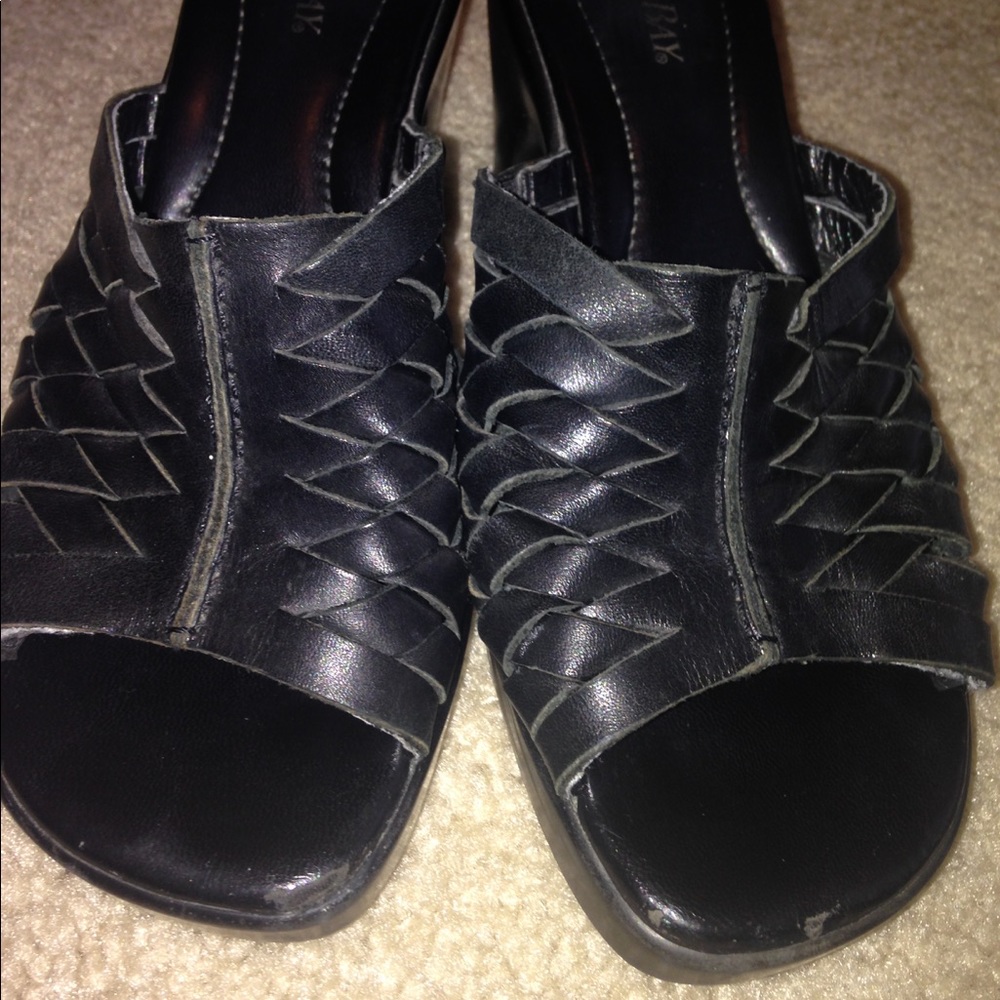 St. John's Bay Slip On Leather Sandals